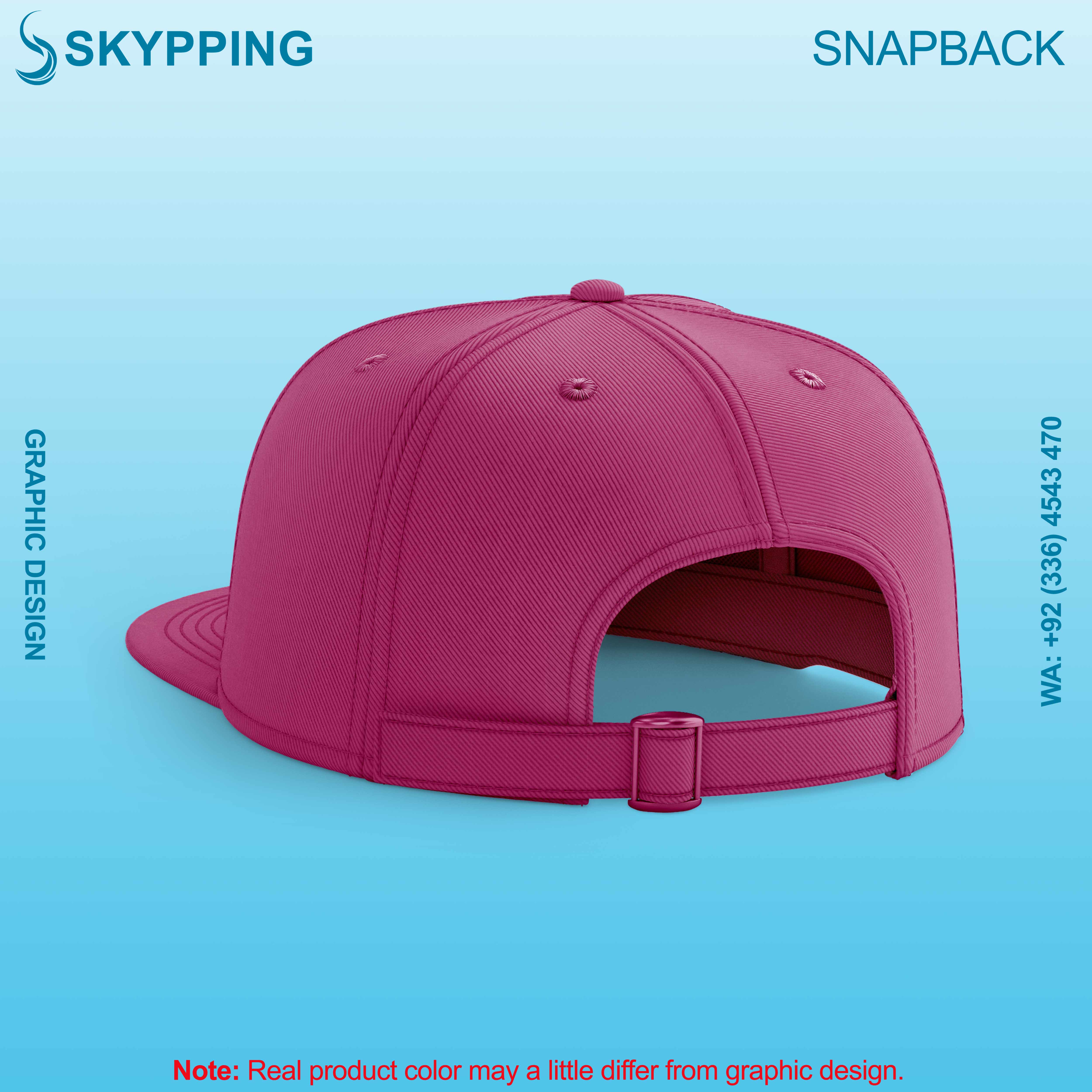 Snapback Hat - 5 Panel